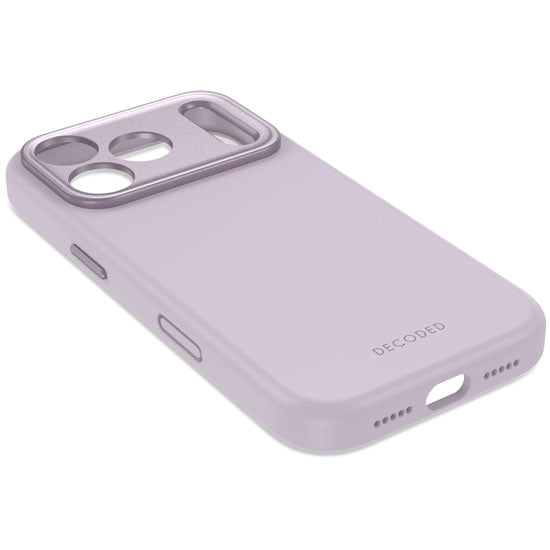 Antimicrobial Silicone MagSafe Case iPhone 18 Pro Lavender