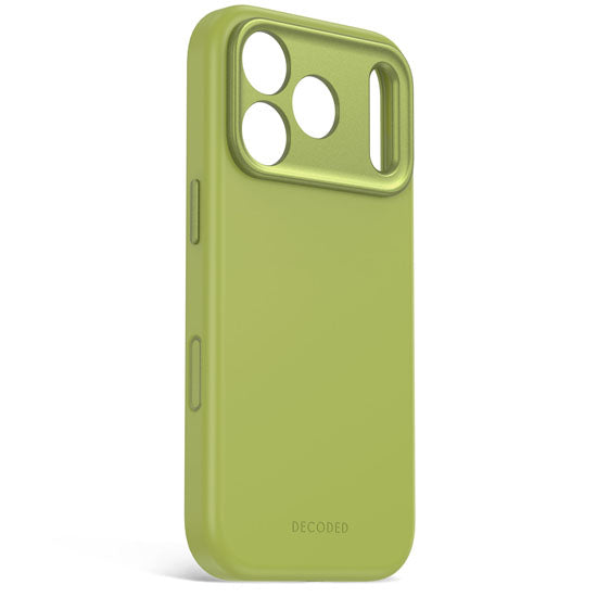 Antimicrobial Silicone MagSafe Case iPhone 18 Pro Moss Green