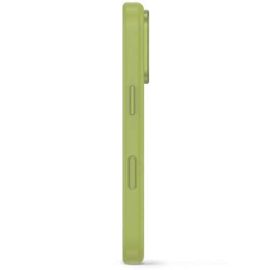 Antimicrobial Silicone MagSafe Case iPhone 18 Pro Moss Green