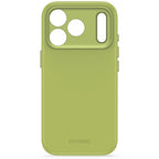 Antimicrobial Silicone MagSafe Case iPhone 18 Pro Moss Green