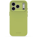 Antimicrobial Silicone MagSafe Case iPhone 18 Pro Moss Green