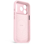 Antimicrobial Silicone MagSafe Case iPhone 18 Pro Pink