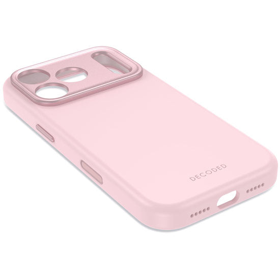 Antimicrobial Silicone MagSafe Case iPhone 18 Pro Pink