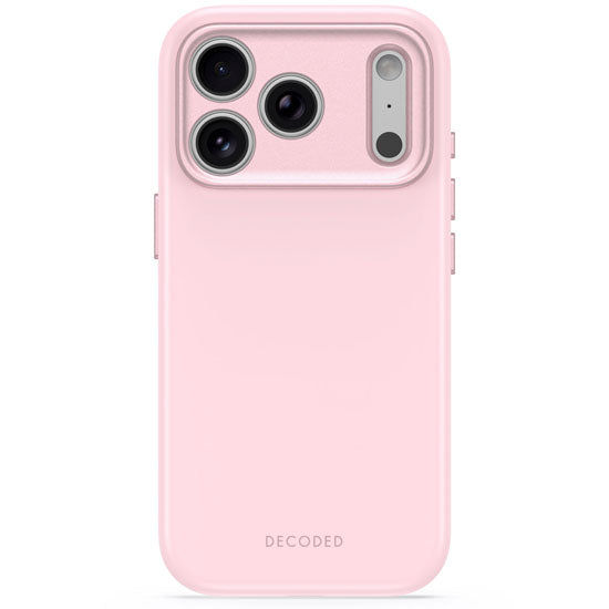 Antimicrobial Silicone MagSafe Case iPhone 18 Pro Pink