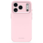 Antimicrobial Silicone MagSafe Case iPhone 18 Pro Pink