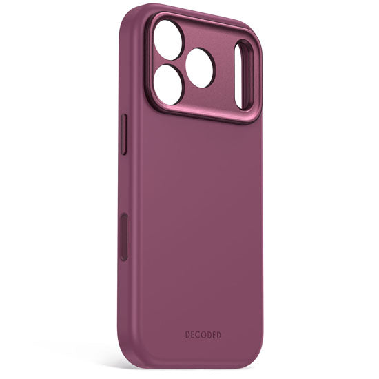 Antimicrobial Silicone MagSafe Case iPhone 18 Pro Plum