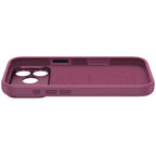 Antimicrobial Silicone MagSafe Case iPhone 18 Pro Plum