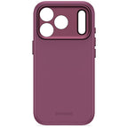 Antimicrobial Silicone MagSafe Case iPhone 18 Pro Plum