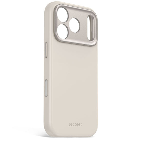 Antimicrobial Silicone MagSafe Case iPhone 18 Pro Pebble Grey