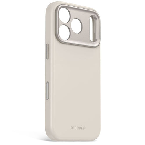 Antimicrobial Silicone MagSafe Case iPhone 18 Pro / 17 Pro Pebble Grey