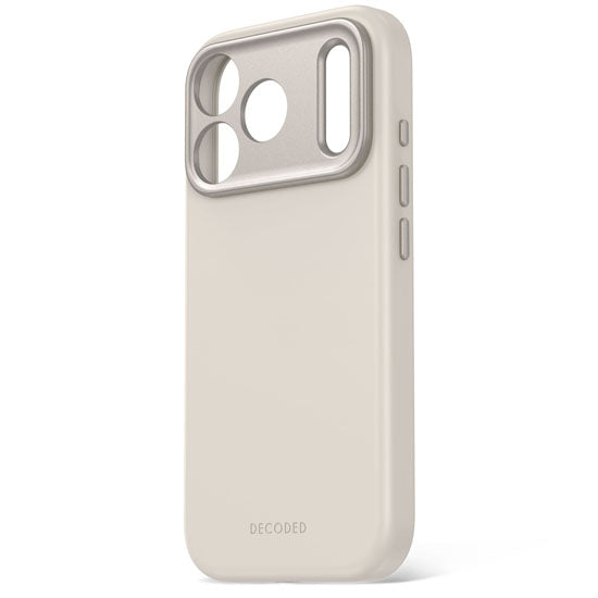 Antimicrobial Silicone MagSafe Case iPhone 18 Pro Pebble Grey