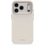 Antimicrobial Silicone MagSafe Case iPhone 18 Pro Pebble Grey