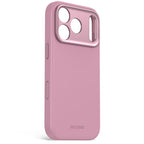 Antimicrobial Silicone MagSafe Case iPhone 18 Pro Rose Quartz