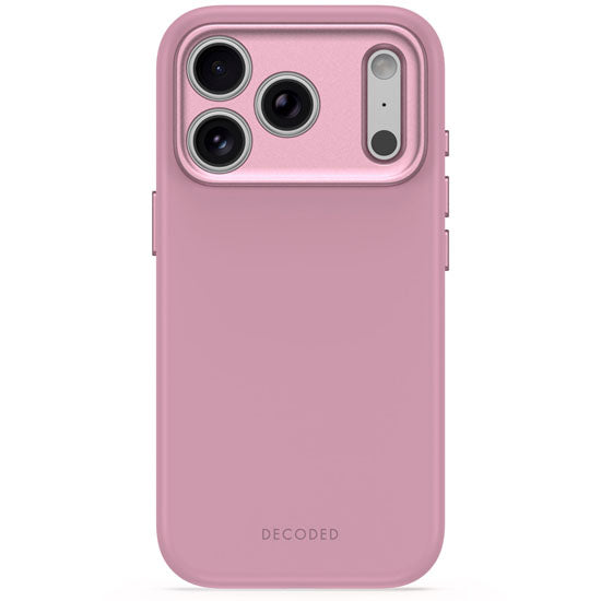 Antimicrobial Silicone MagSafe Case iPhone 18 Pro Rose Quartz
