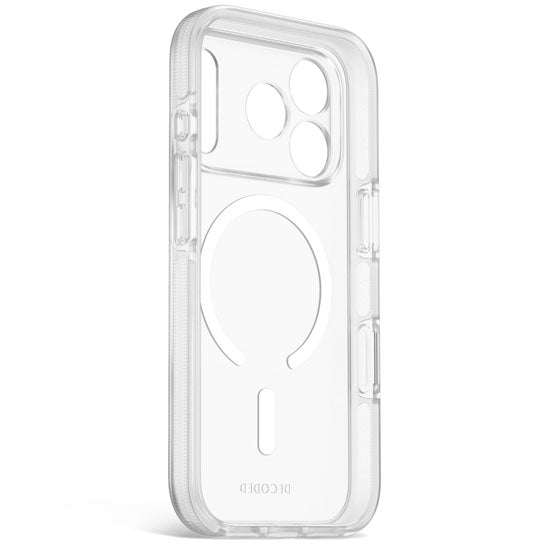 DropTec™ Reinforced Clear Case iPhone 18 Pro Frosted White