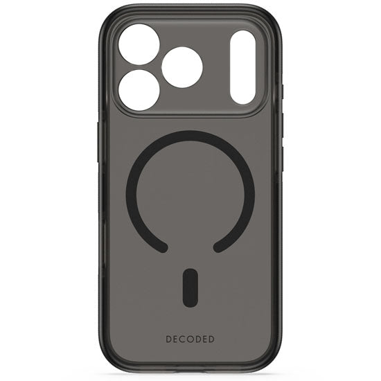 DropTec™ Reinforced Clear Case iPhone 18 Pro Frosted Black