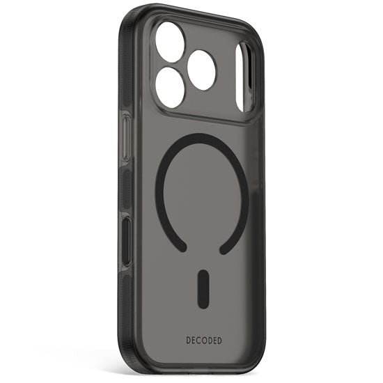 DropTec™ Reinforced Clear Case iPhone 18 Pro Frosted Black