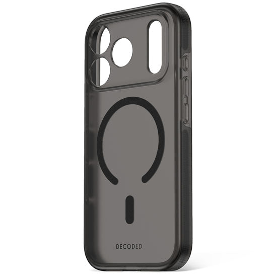 DropTec™ Reinforced Clear Case iPhone 18 Pro Frosted Black