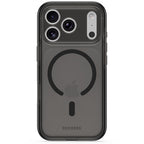 DropTec™ Reinforced Clear Case iPhone 18 Pro Frosted Black