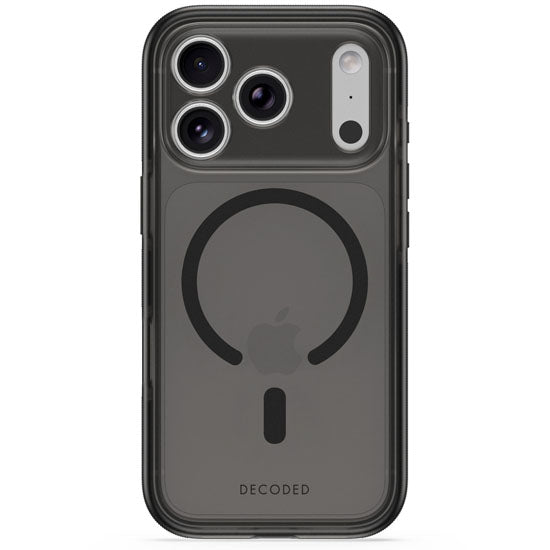DropTec™ Reinforced Clear Case iPhone 18 Pro Frosted Black