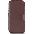 MagSafe detachable leather folio iPhone 18 Pro Chocolate Brown