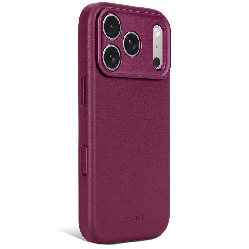 MagSafe Leather case iPhone 18 Pro Max Aubergine