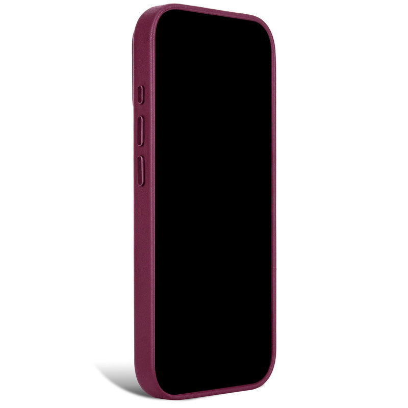 MagSafe Leather case iPhone 18 Pro Max Aubergine