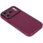 MagSafe Leather case iPhone 18 Pro Max Aubergine