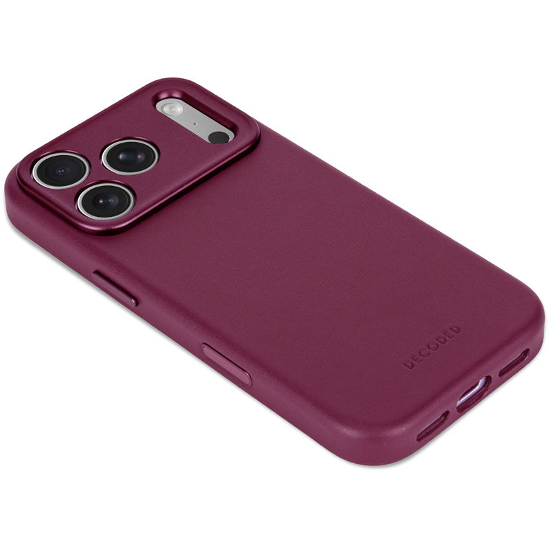 MagSafe Leather case iPhone 18 Pro Max Aubergine