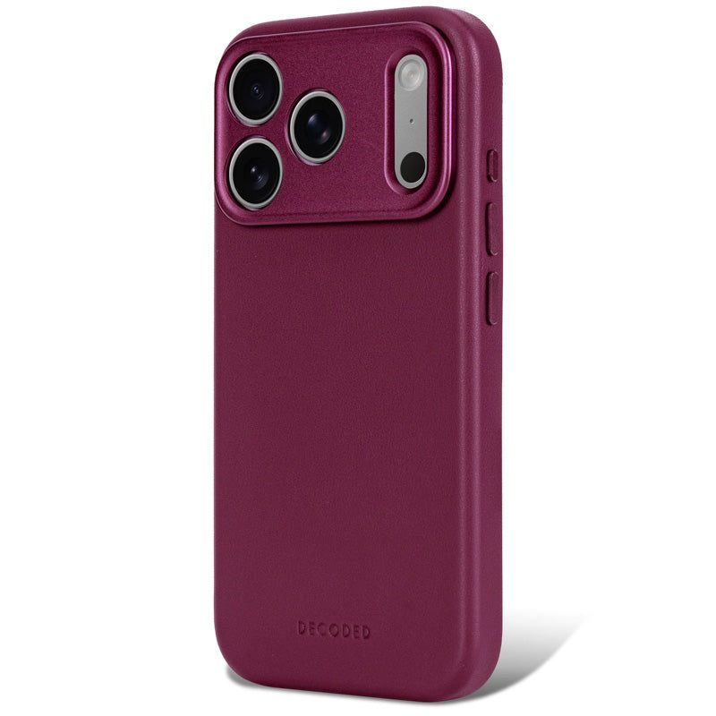 MagSafe Leather case iPhone 18 Pro Max Aubergine