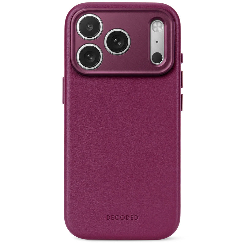 MagSafe Leather case iPhone 18 Pro Max Aubergine
