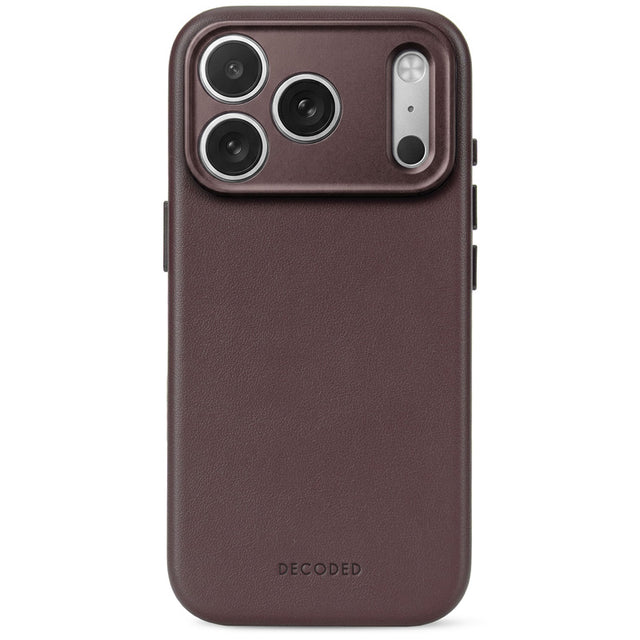 MagSafe Leather case iPhone 18 Pro Max / 17 Pro Max Chocolate Brown