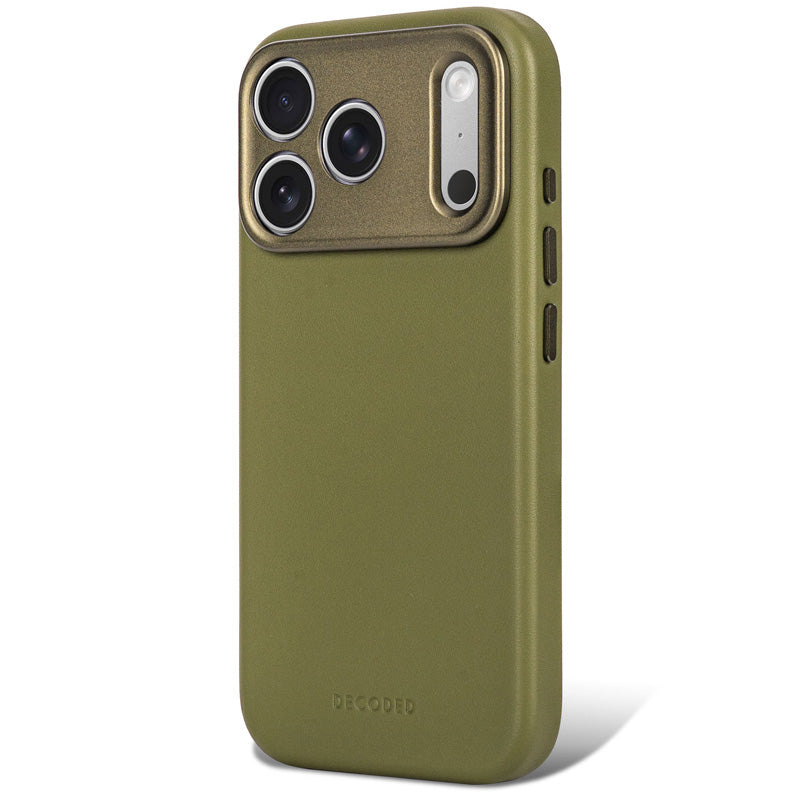 MagSafe Leather case iPhone 18 Pro Max Moss Green