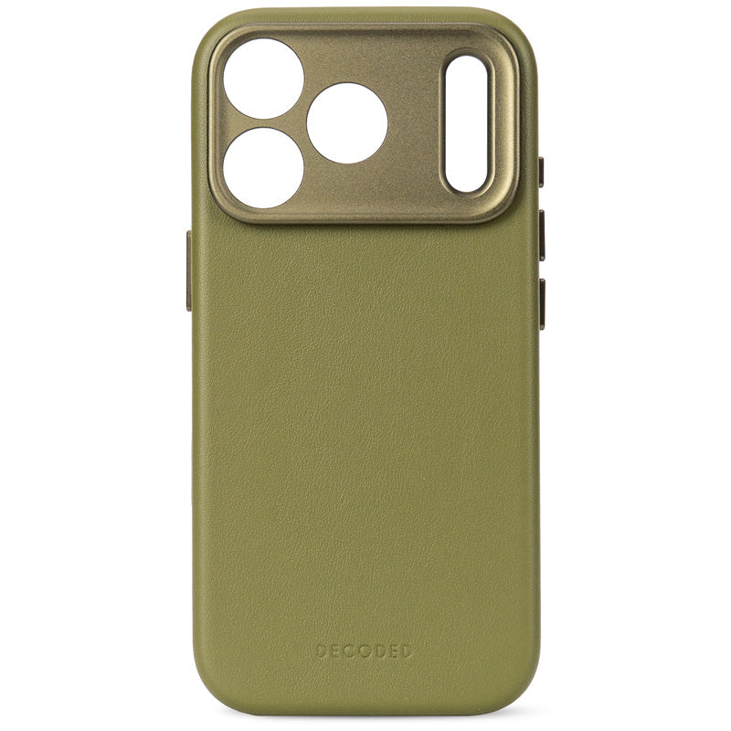 MagSafe Leather case iPhone 18 Pro Max Moss Green