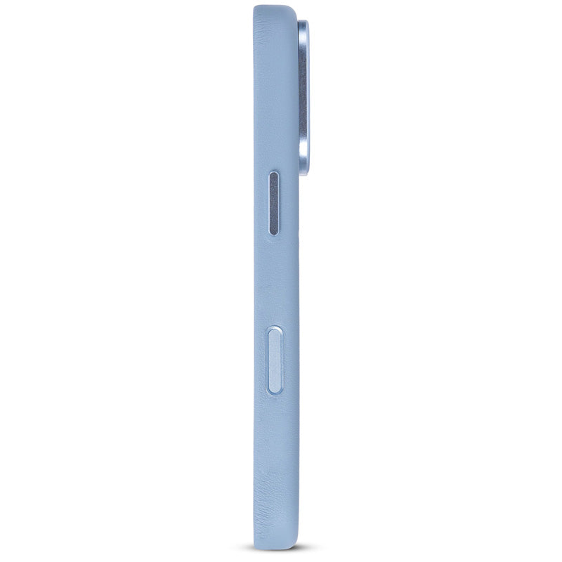 MagSafe Leather case iPhone 18 Pro Max / 17 Pro Max Sky Blue