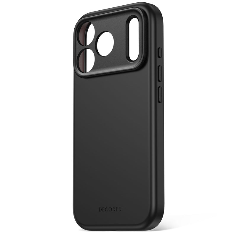 Antimicrobial Silicone MagSafe Case iPhone 18 Pro Max Carbon Black