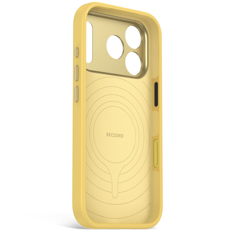 Antimicrobial Silicone MagSafe Case iPhone 18 Pro Max Citron