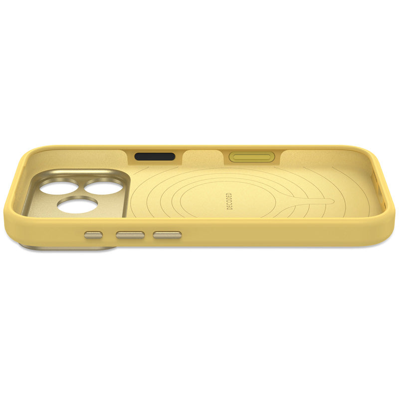Antimicrobial Silicone MagSafe Case iPhone 18 Pro Max Citron
