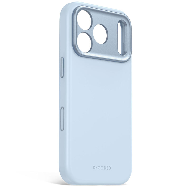 Antimicrobial Silicone MagSafe Case iPhone 18 Pro Max Light Blue