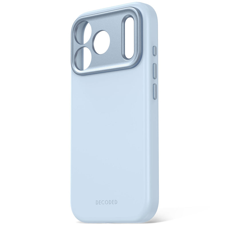 Antimicrobial Silicone MagSafe Case iPhone 18 Pro Max Light Blue