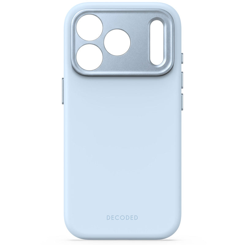 Antimicrobial Silicone MagSafe Case iPhone 18 Pro Max Light Blue