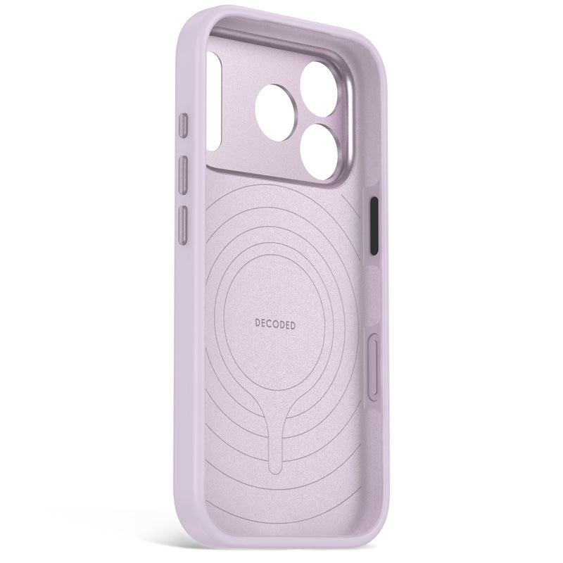 Antimicrobial Silicone MagSafe Case iPhone 18 Pro Max Lavender