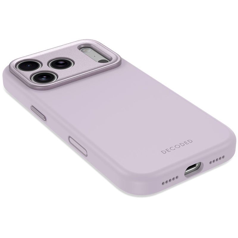 Antimicrobial Silicone MagSafe Case iPhone 18 Pro Max Lavender