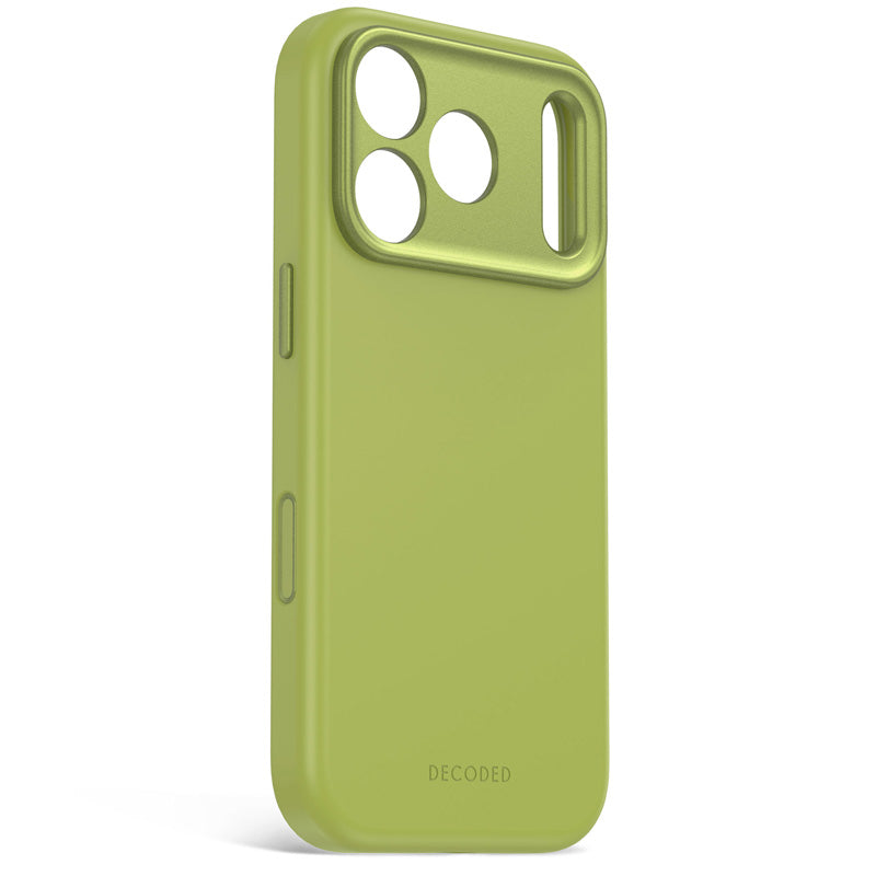 Antimicrobial Silicone MagSafe Case iPhone 18 Pro Max Moss Green