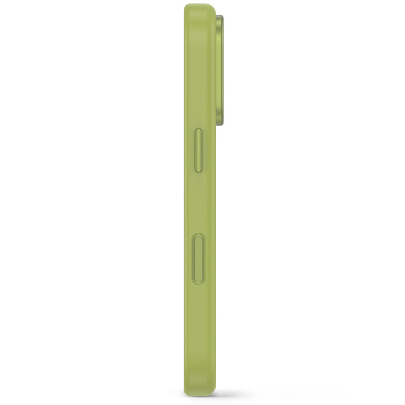 Antimicrobial Silicone MagSafe Case iPhone 18 Pro Max Moss Green