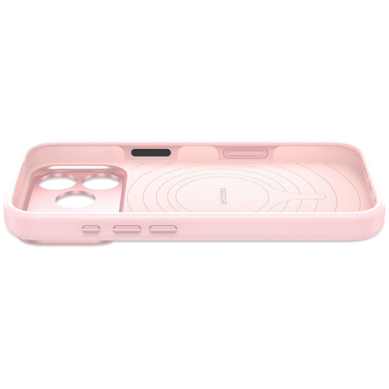 Antimicrobial Silicone MagSafe Case iPhone 18 Pro Max Pink