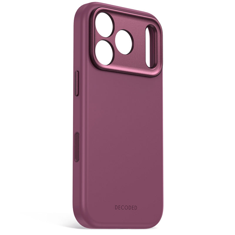 Antimicrobial Silicone MagSafe Case iPhone 18 Pro Max Plum