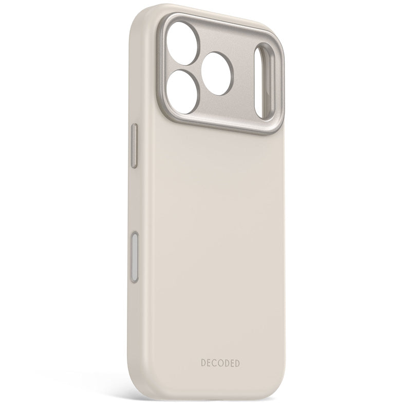 Antimicrobial Silicone MagSafe Case iPhone 18 Pro Max Pebble Grey