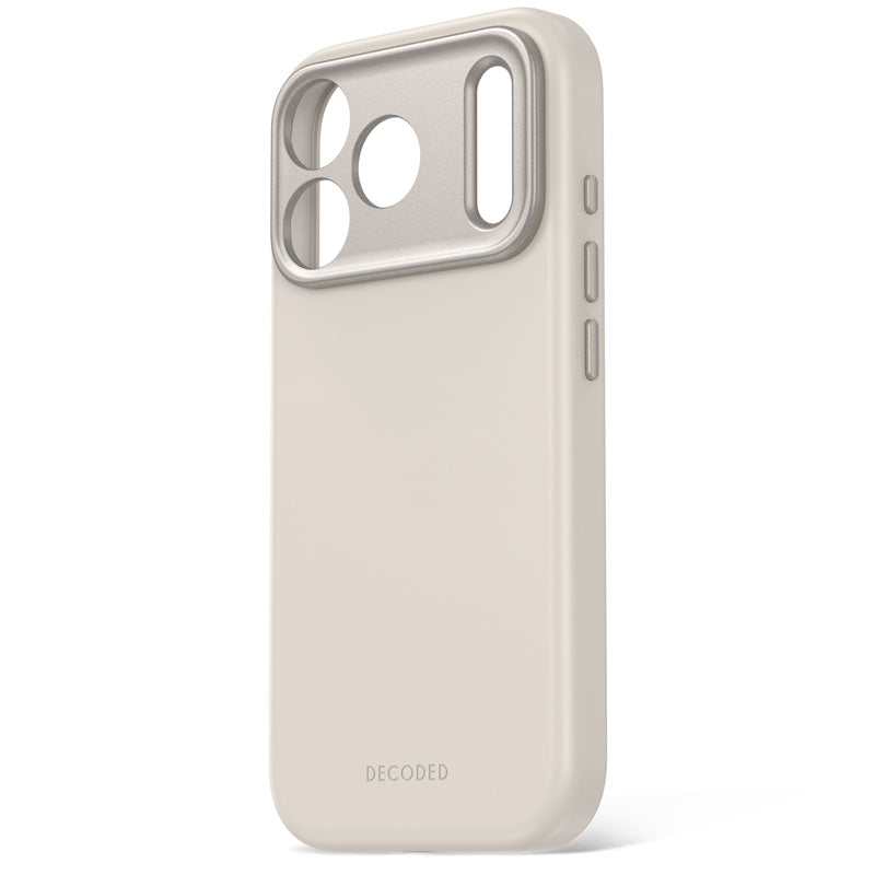 Antimicrobial Silicone MagSafe Case iPhone 18 Pro Max Pebble Grey