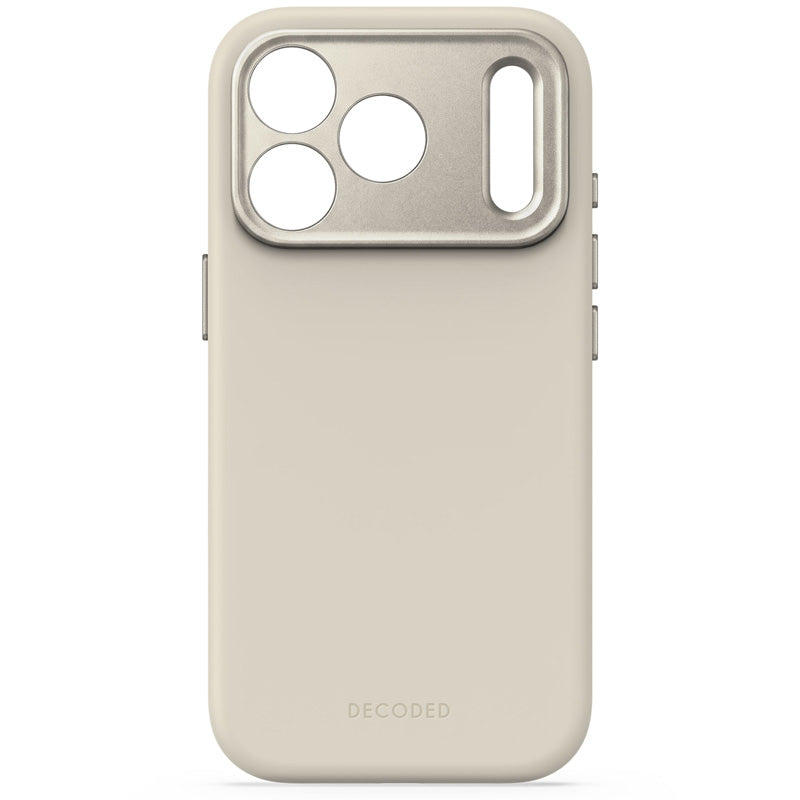 Antimicrobial Silicone MagSafe Case iPhone 18 Pro Max Pebble Grey